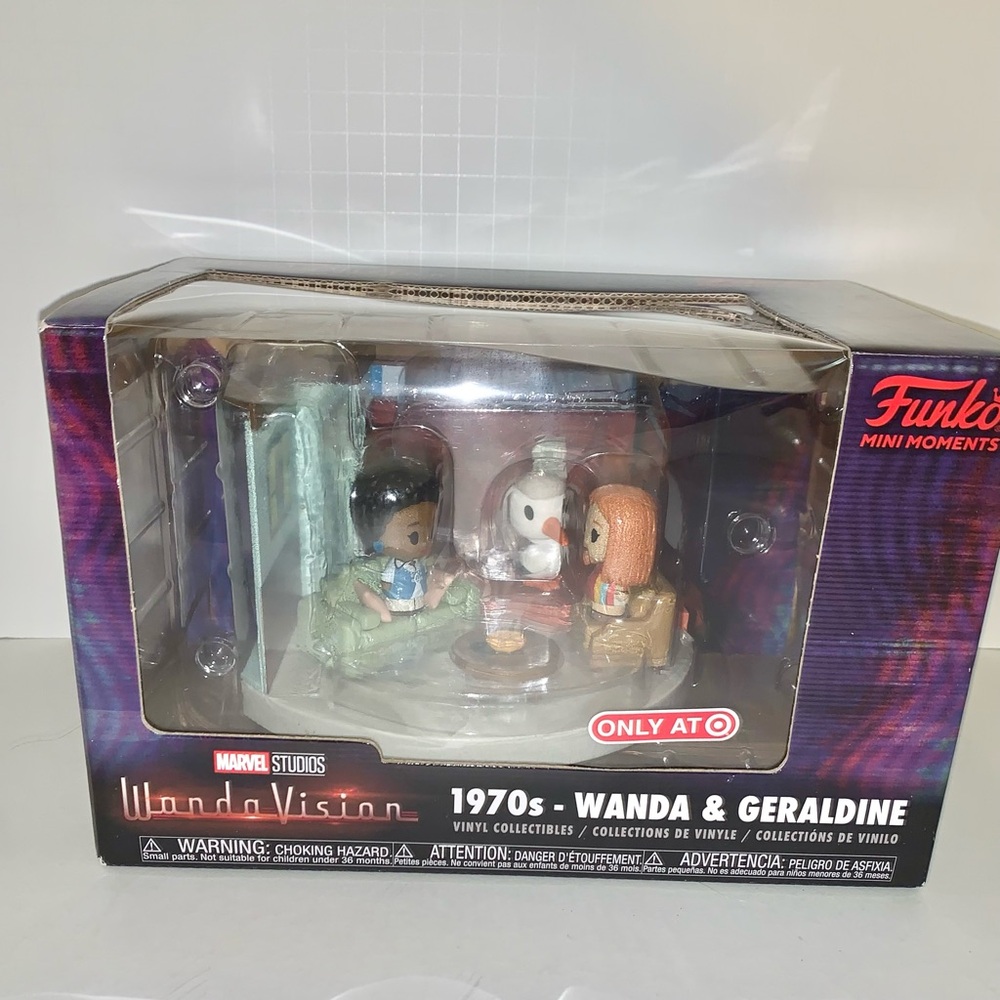 Funko Pop Mini Moments Wandavision Wanda and Geraldine Set